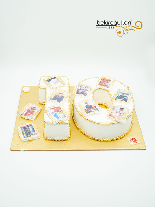 10 Rakamı Tasarım Pasta