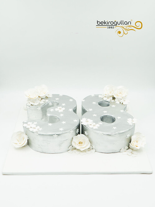 38 Rakamı Harfli Pasta