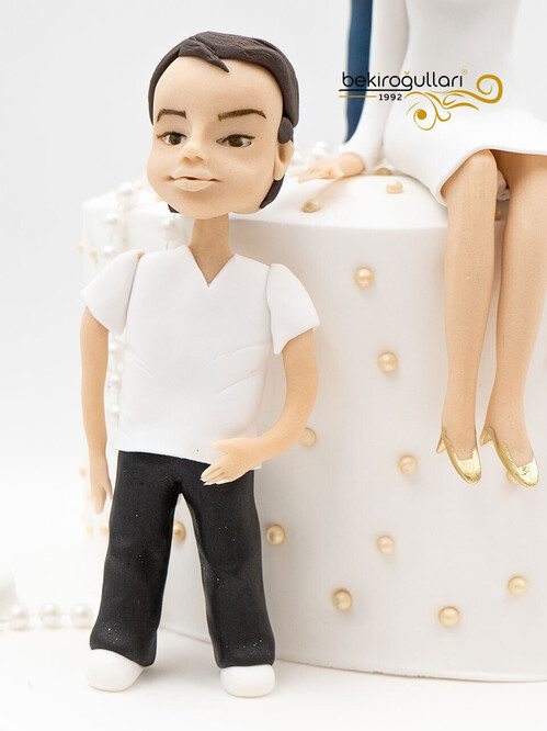 Aile Temalı Konsept Pasta