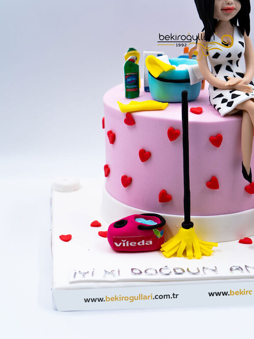 Anne Bebek Figürlü Model Ev Konsept Pasta