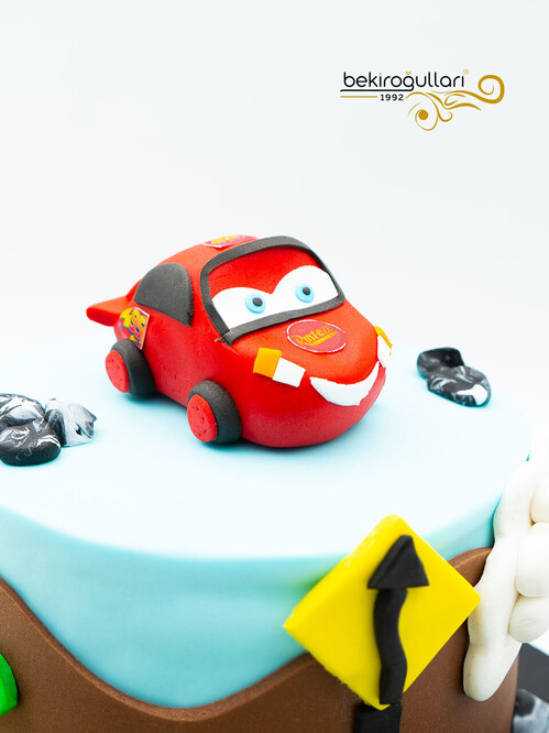 Araba Temalı Konsept Pasta