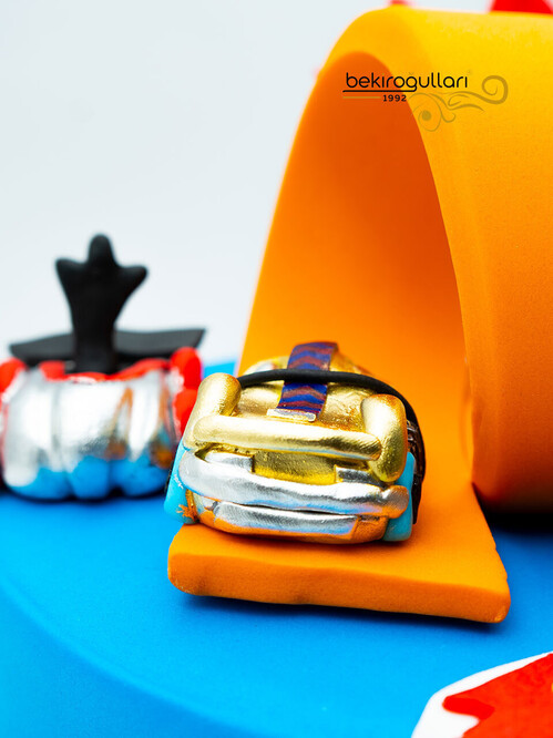 Araba Yarışı Konsept Pasta