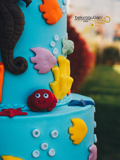 Atlantis Temalı Konsept Pasta