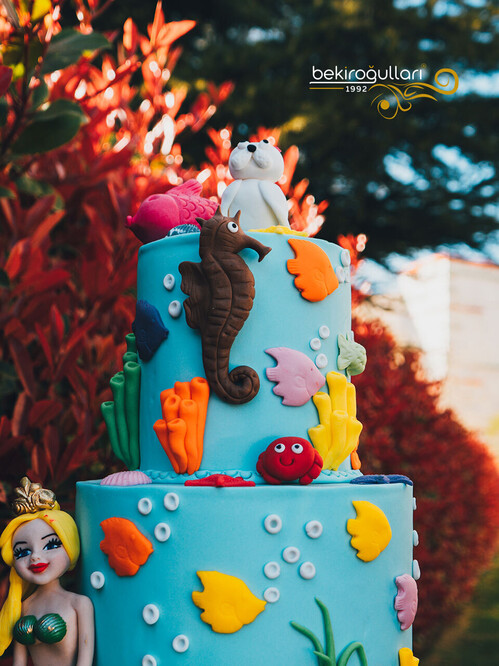 Atlantis Temalı Konsept Pasta