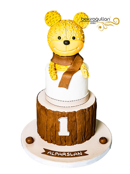 Ayıcık Model Konsept Doğum Günü Pastası