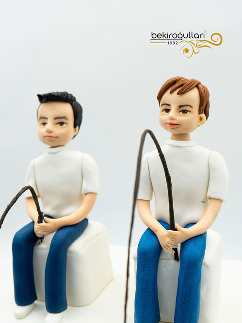 Balık Tutan Konsept Pasta