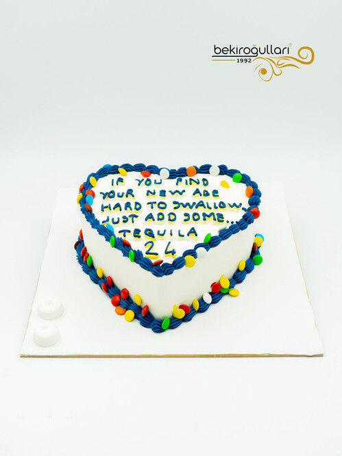 Bonibon Süslemeli Sıvama Pasta