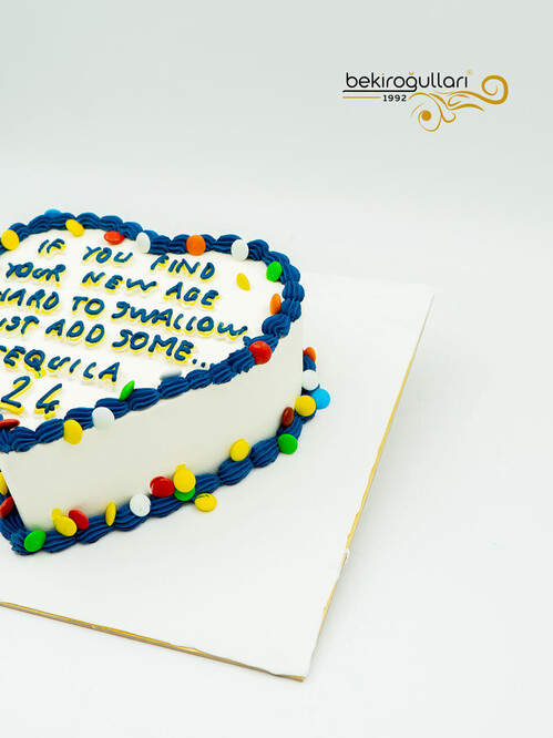 Bonibon Süslemeli Sıvama Pasta