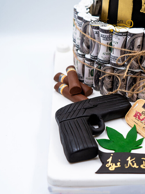 Boss Temalı Konsept Pasta