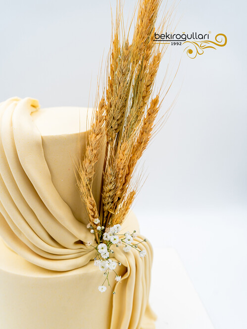 Buğday Temalı Minimal Pasta