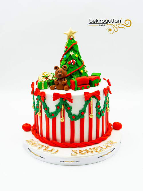 Çam Ağacı Konsept Pasta