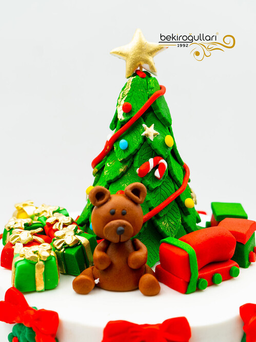 Çam Ağacı Konsept Pasta