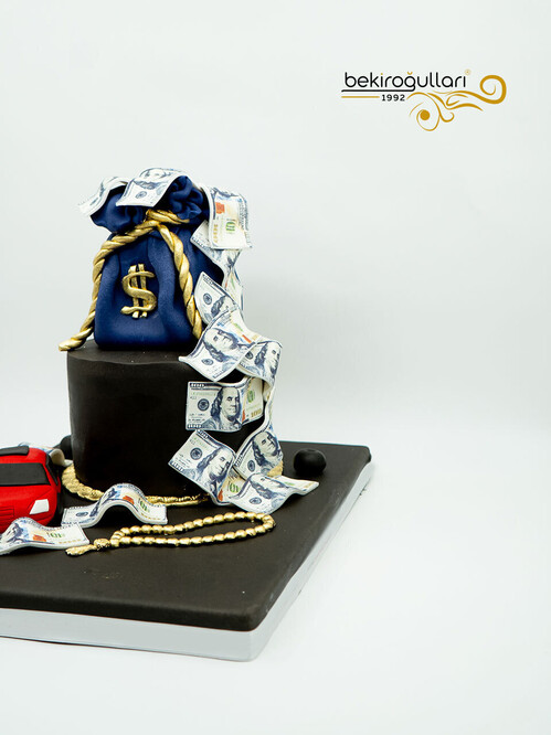 Dolar Kese Detaylı Pasta