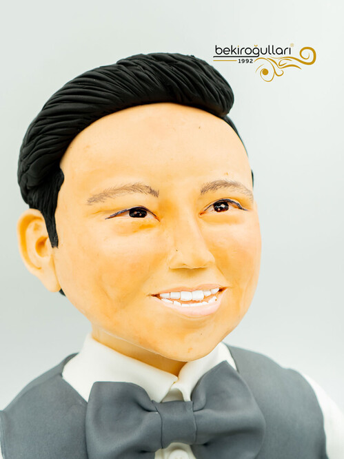 Erkek Çocuk Tasarım Benzetme Pasta