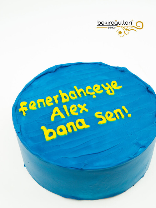 Fenerbahçe Naked Sıvama Pasta