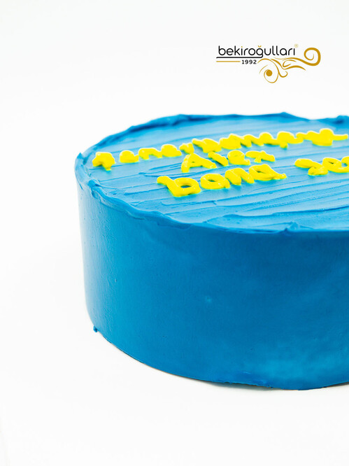 Fenerbahçe Naked Sıvama Pasta