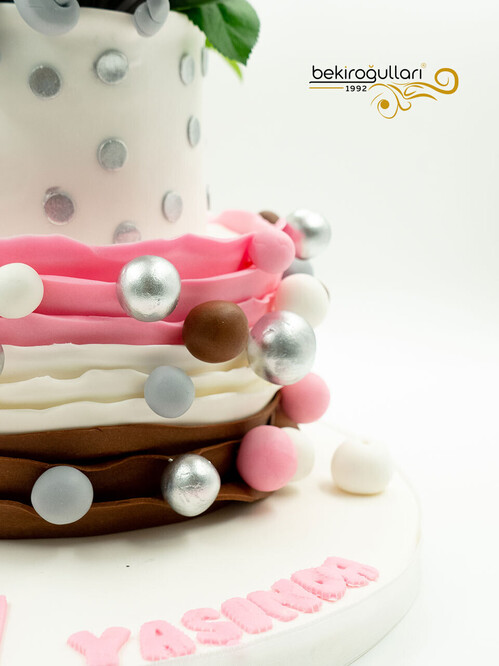 Fil ve Balonlar Konsept Pasta