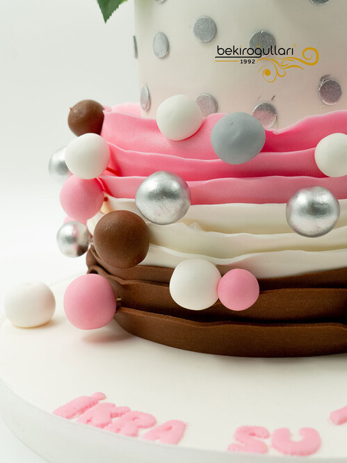 Fil ve Balonlar Konsept Pasta