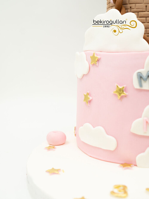 Fil ve Balonlar Pasta