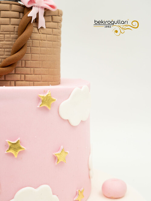 Fil ve Balonlar Pasta