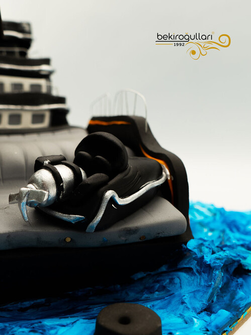 Gemi Detaylı Aile Konsept Pasta