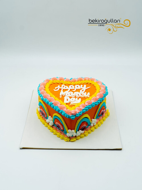 Gökkuşağı Detaylı Naked Konsept Pasta