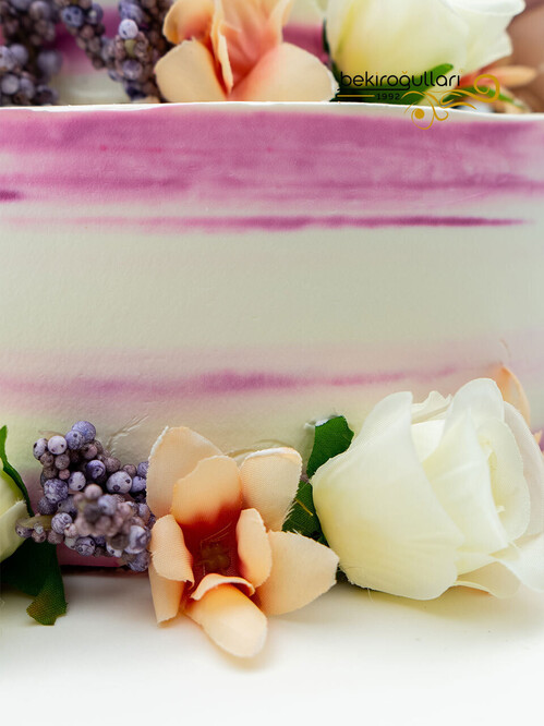 Gül Detaylı Naked Konsept Pasta