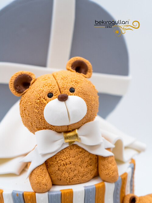 Harf Küpleri Ayıcıklı Konsept Pasta