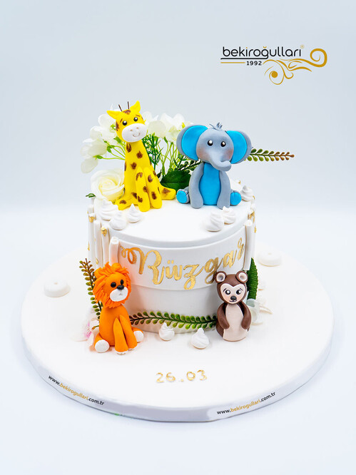 Hayvanlar Alemi Pasta