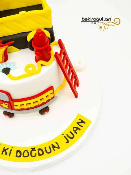 İtfaiye Konsept Pasta