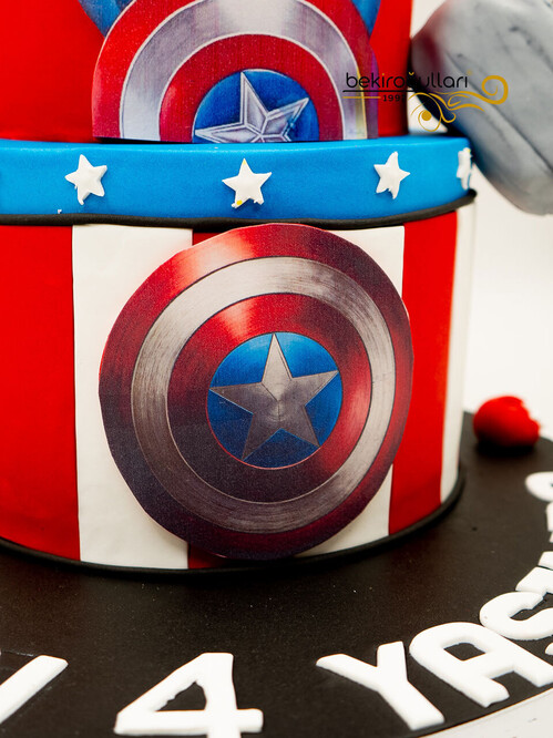 Kaptan Amerika Konsept Pasta