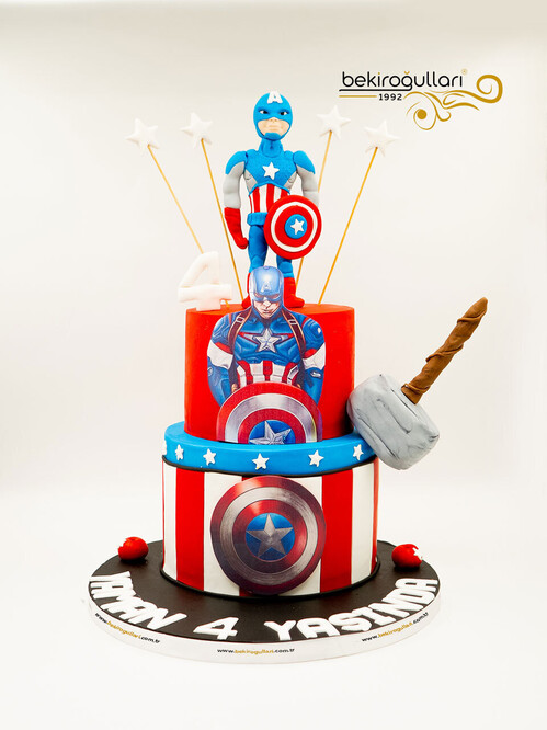 Kaptan Amerika Konsept Pasta