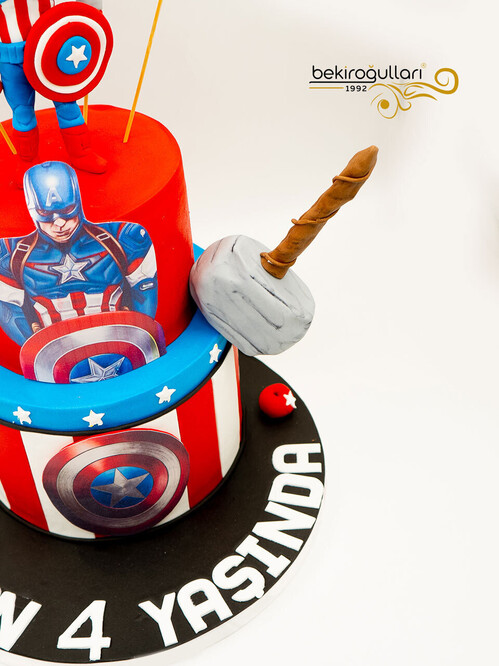 Kaptan Amerika Konsept Pasta