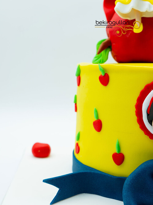 Kırmızı Başlıklı Kız Konsept Pasta