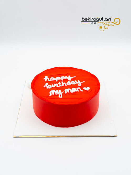 Kırmızı Sıvama Naked Konsept Pasta