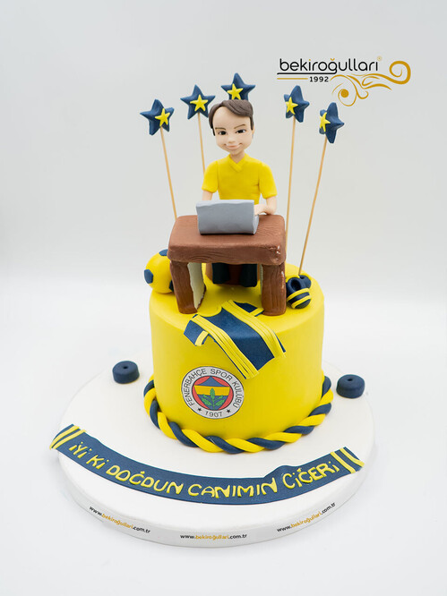 Kişisel Detaylı Taraftar Konsept Pasta