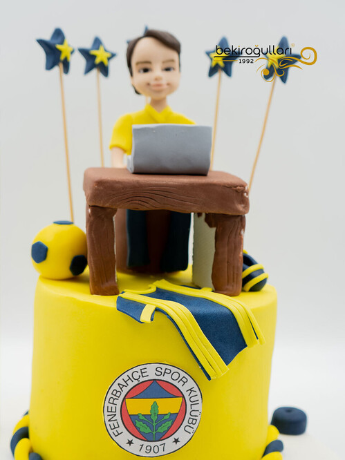 Kişisel Detaylı Taraftar Konsept Pasta