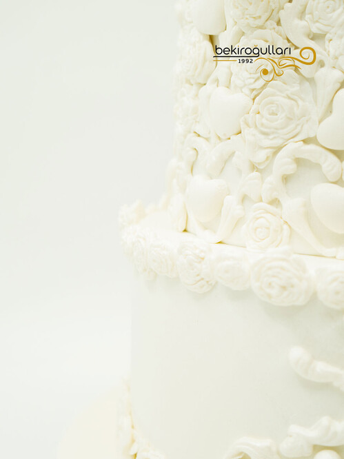 Kuş Detaylı Konsept Pasta