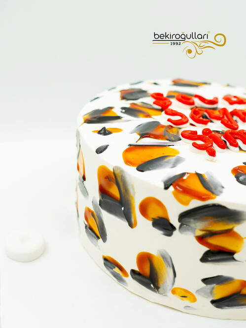 Leopar Naked Sıvama Pasta