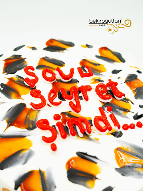 Leopar Naked Sıvama Pasta
