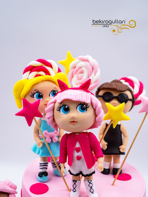 Lol Surprise Figürlü Konsept Pasta