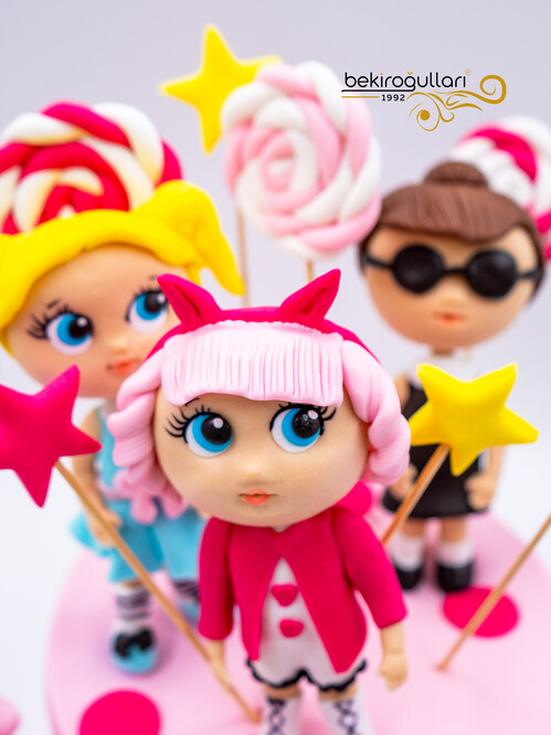 Lol Surprise Figürlü Konsept Pasta