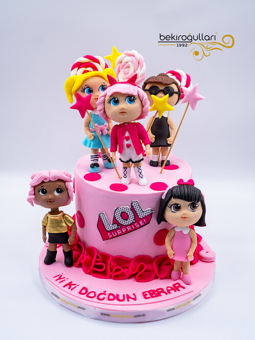 Lol Surprise Figürlü Konsept Pasta
