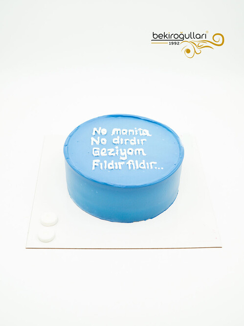 Mavi Naked Sıvama Pasta