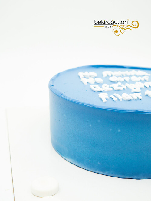 Mavi Naked Sıvama Pasta