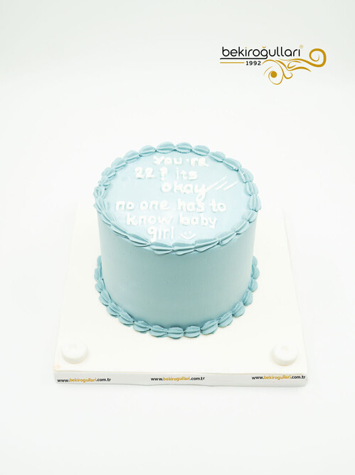 Mavi Naked Sıvama Pasta