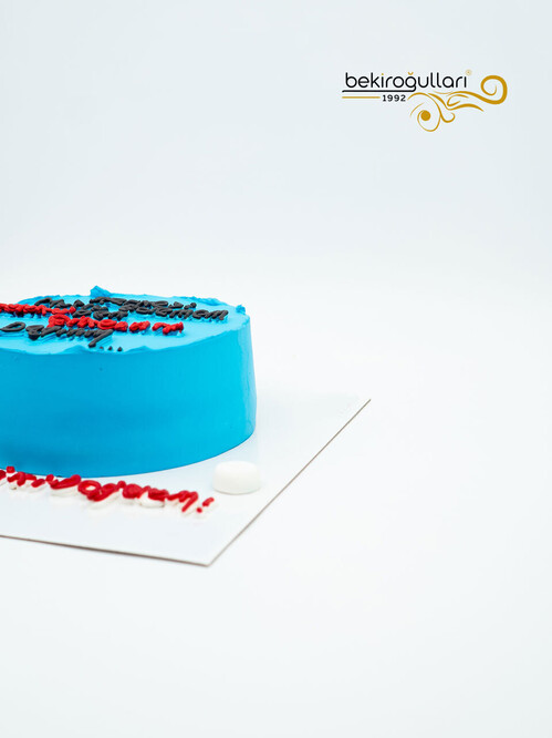 Mavi Naked Sıvama Pasta