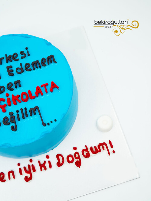 Mavi Naked Sıvama Pasta