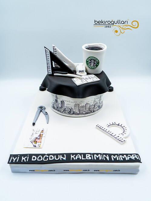 Mimar Mühendis Temalı Konsept Pasta