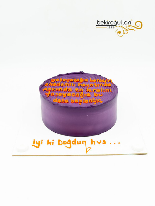 Mor Naked Sıvama Pasta